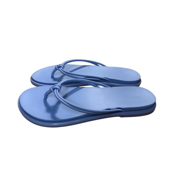OluKai 'Aka Flip Flop Sandal Women's Sz 9 Cloud Blue Water Friendly Pool Thongs - Picture 2 of 6
